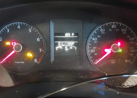 2014 Volkswagen Jetta 2.0L S z USA, uszkodzony, nr VIN 3VW2K7AJ6EM366730